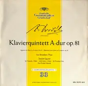 LP - Antonín Dvořák , Janáček Quartet , Eva Bernáthová - Klavierquintett A-Dur Op. 81 - Tulip Rim