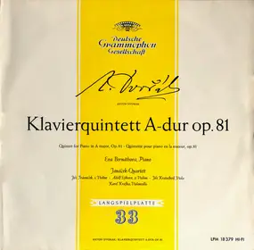 Antonin Dvorak - Klavierquintett A-dur op. 81