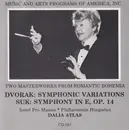 CD - Dvořák/Suk - Symphonic Variations / Symphony In E. Op. 14