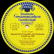 LP - Dvořák - Konzert Für Violoncello