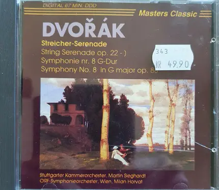 Dvořák - Streicher-Serenade, Symphonie Nr.8 G-Dur (Op. 88)