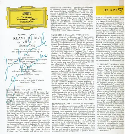 Dvořák - Dumky-Trio