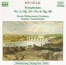 CD - Dvořák - Symphonies No. 3, Op. 10 • No. 6, Op. 60