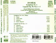 CD - Dvorak - Symphony No. 1 • Legends Op.59 Nos. 1-5