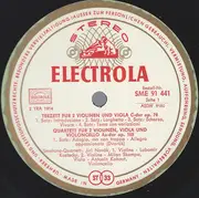 LP - Antonín Dvořák , Smetana Quartet - Streichquartett As-dur Op. 105 / Terzett Für Zwei Violinen Und Viola C-dur Op. 74