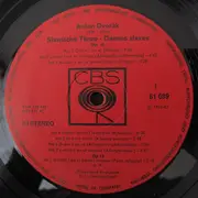LP - Antonín Dvořák /The Cleveland Orchestra , George Szell - Slawische Tänze = Danses Slaves