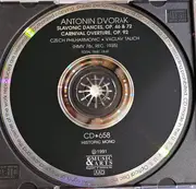 CD - Dvorak - Slavonic Dances Opus 46 & 72 / Carnival Overture - Mono