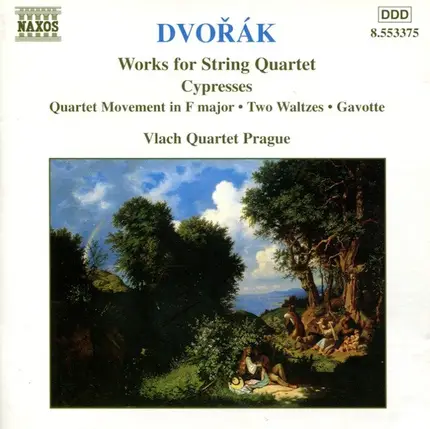 Dvořák / Vlach Quartet Prague - Works For String Quartet: Cypresses • Quartet Movement In F Major • Two Waltzes • Gavotte