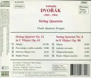 CD - Antonín Dvořák , Vlach Quartet Prague - String Quartets Nos. 8, Op. 80 And 11, Op. 61