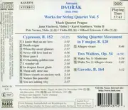 CD - Dvořák / Vlach Quartet Prague - Works For String Quartet: Cypresses • Quartet Movement In F Major • Two Waltzes • Gavotte