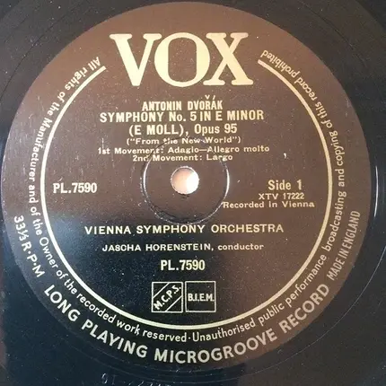 Dvořák - Symphony No. 5 "From The New World"