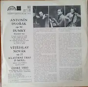 LP - Dvořák - Dumky Pro Klavírní Trio / Klavírní Trio D Moll 'Quasi Una Ballata'