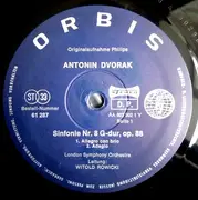 LP - Antonín Dvořák / Witold Rowicki , The London Symphony Orchestra - Symphony Nr. 8, G-Dur, Op. 88