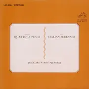 LP - Dvořák / Wolf - Quartet, Opus 61 / Italian Serenade (Juilliard String Quartet)