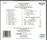 CD - Antonín Dvořák, Frances Veri, Michael Jamanis - Legends From The Bohemian Forest, Op. 68