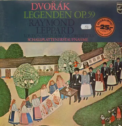 Antonín Dvořák, Raymond Leppard, The London Philh. Orch. - Legenden Op. 59