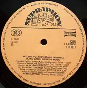 LP - Antonín Votava's Brass Ensemble - Antonín Votava's Brass Ensemble Plays Czech Country Music
