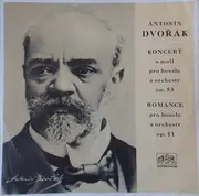 LP - Antonín Dvo?ák , The Czech Philharmonic Orchestra , Karel An?erl , Josef Suk - Koncert A Moll Pro Housle A Orchestr, Op. 53 / Romance
