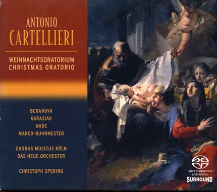 Antonio Cartellieri - Weihnachtsoratorium = Christmas Oratorio