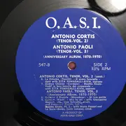 LP - Antonio Cortis , Antonio Paoli - Antonio Cortis (Tenor - Vol. 2) Antonio Paoli (Tenor - Vol. 3) Anniversary Album, 1870-1970