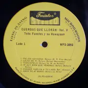LP - Antonio Fuentes - Cuerdas Que Lloran Vol. V