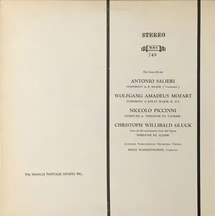 Salieri / Mozart / Gluck a.o. - The Great Rivals