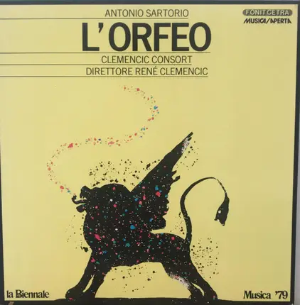 Antonio Sartorio , Clemencic Consort - L' Orfeo