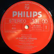 LP - Vivaldi - Le Quatro Stagioni - Die Vier Jahreszeiten - The Four Seasons