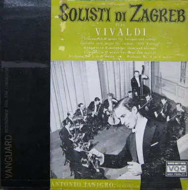 Antonio Vivaldi - Zagrebački Solisti - Solisti Di Zagreb Play Vivaldi