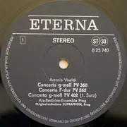 LP - Vivaldi / Ars Rediviva Ensemble - Fünf Concerti Für Flöte
