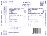 CD - Vivaldi - Famous Concerti (Berühmte Konzerte • Concertos Célèbres)