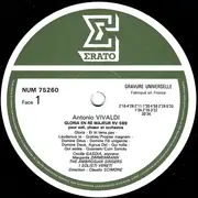 LP - Vivaldi - Gloriae RV 589 & RV 588