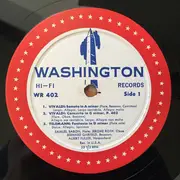 LP - Vivaldi / Telemann - Works For Woodwinds (Members Of The New York Woodwind Quintet) - Original US 1st press on Washington