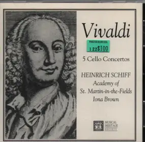 Vivaldi - Five Cello Concerti