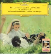 LP - Antonio Vivaldi - Herbert Von Karajan And Berliner Philharmoniker - 6 Concerti