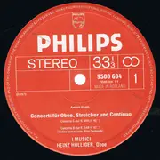 LP - Vivaldi - 5 Concerti Per Oboe (R. 448, 449, 456, 543, 548)