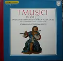 LP - Antonio Vivaldi - I Musici / Severino Gazzelloni - Intégrale Des Concertos Pour Flute, Op. 10