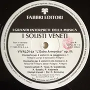LP - Vivaldi - 4 Concertos For 4 Violins from 'L'Estro Armonico', Op. 3