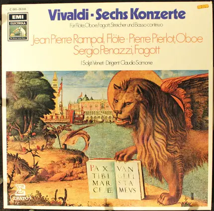 Vivaldi - Sechs Konzerte Für Flöte, Oboe, Fagott, Streicher Und Basso Continuo