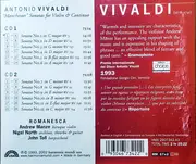 Double CD - Vivaldi / Romanesca - 'Manchester' Sonatas