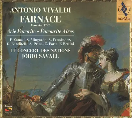 Vivaldi - Farnace (Arie Favorite = Favourite Aires)