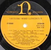 LP - Vivaldi, Albinoni, Telemann - Virtuoso Wind Concertos