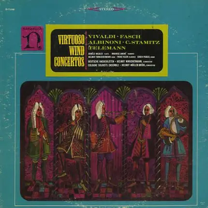 Vivaldi, Albinoni, Telemann - Virtuoso Wind Concertos
