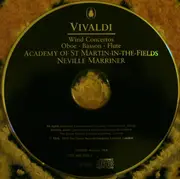 CD - Vivaldi - Wind Concertos Oboe, Bassoon, Flute