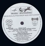 LP - Antonio Vivaldi , Alessandro Marcello , Wolfgang Amadeus Mozart , David Oistrach - Virtuoses Kammerkonzert