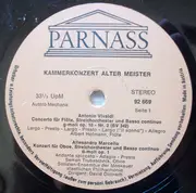 LP - Vivaldi / Marcello / Mozart - Virtuoses Kammerkonzert