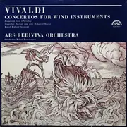 LP - Vivaldi / Ars Rediviva Ensemble - Concertos For Wind Instruments - Mono