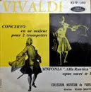 7inch Vinyl Single - Vivaldi - Concerto En Ut Majeur Pour 2 Trompettes / Sinfonia 'Alla Rustica' Opus Sacré N° 3