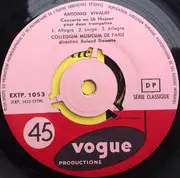 7inch Vinyl Single - Vivaldi - Concerto En Ut Majeur Pour 2 Trompettes / Sinfonia 'Alla Rustica' Opus Sacré N° 3