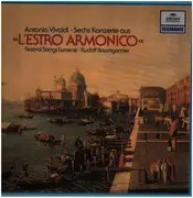 LP - Antonio Vivaldi , Festival Strings Lucerne , Rudolf Baumgartner - Six Concertos From L'Estro Armonico